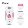 Epilateur KEMEI 4 en 1 - Rechargeable Epilation Rapide Confortable