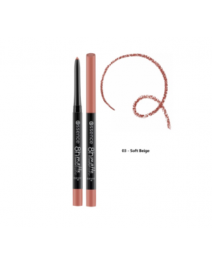 Essence Crayon à Lèvres 8h Matte Comfort Lipliner 03 Soft Beige