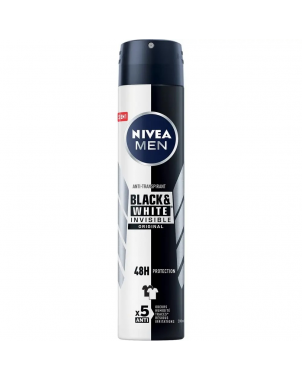 Nivea Déodorant Men Black & White Invisible 48h Protection 200ml