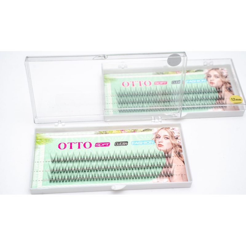 Otto Extension Cils à Cils 12mm Soins Cils Eyelashes