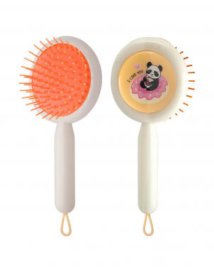 Brosse Cheveux en Plastique Ronde Brosser les Cheveux Brosse pour Enfant