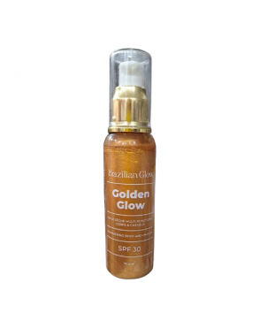 Golden Glow SPF30 75ml Brazilian Glow Huile Sèche Multi Fonctions Corps et Cheveux