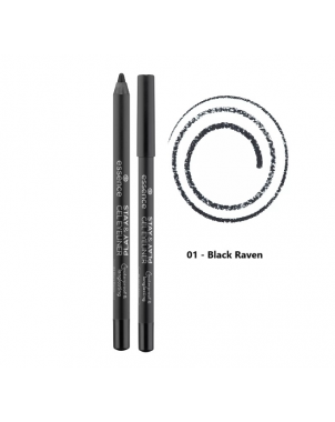 Essence Crayon Yeux Stay & Play Gel Eyeliner 01 Black Raven