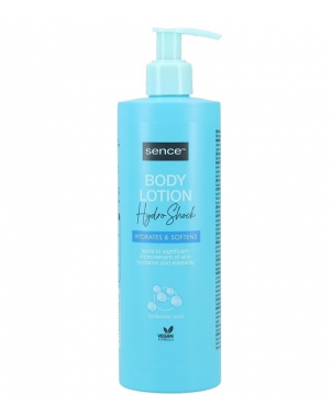 Sence Body Lotion Hydro Shock 400ml Lait de Corps Hydratant à l'Acide Hyaluronique Hydrates & Softens