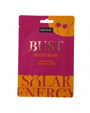 Sence Masque Poitrine Boosting Bust Sheet Mask Solar Energy 23ml Améliore l'Apparence des Seins