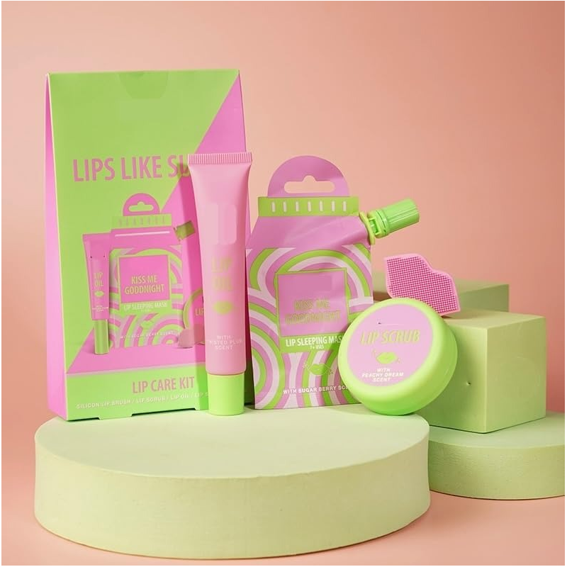 Sence Coffret Soins des Lèvres Lips Like Sugar Lip Care Kit 4pcs