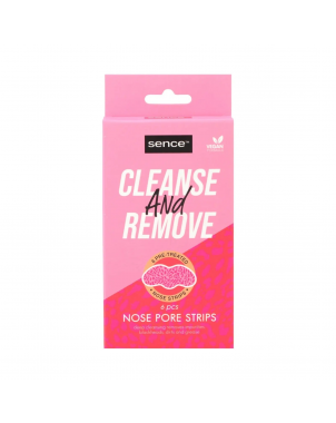 Sence Masque Nettoyant et Exfoliant pour les Pores du Nez Cleanse and Remove Nose Pore Strips 6pcs