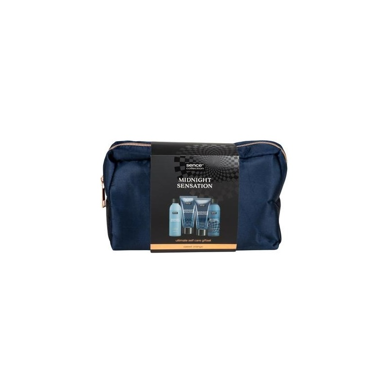 Sence Coffret Homme Midnight Sensation Trousse de Toilette Douche et Rasage