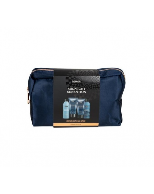 Sence Coffret Homme Midnight Sensation Trousse de Toilette Douche et Rasage 5pcs