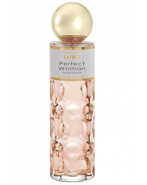 Parfums Saphir Perfect Woman Eau De Parfum Avec Vaporisateur pour Femme 200ml