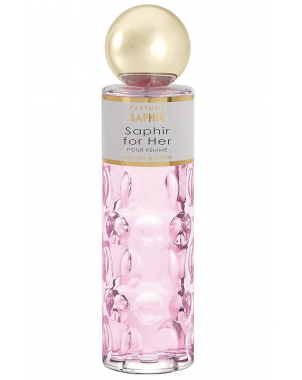 Parfums Saphir Saphir for Her Eau De Parfum Avec Vaporisateur pour Femme 200ml