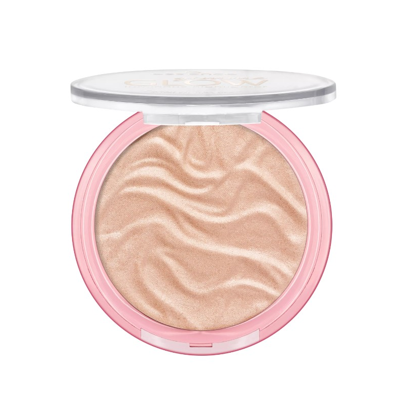 Essence Highlighter Poudre 10 Glowy Champagne Gimme Glow Luminous Highlighter Illuminateur