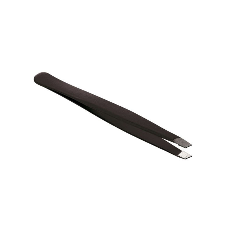 Azal Pince à épiler Noir Acier Inoxydable Nouveau Modèle