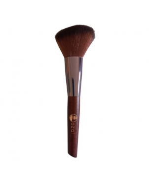 Azal Pinceau Maquillage Visage "Rustic Collection" Application de Fond de Teint Poudre Blush Bronzer