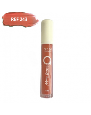 Azal Gloss Matte Lipstick Sensation 243 Gloss Matte pour les Lèvres