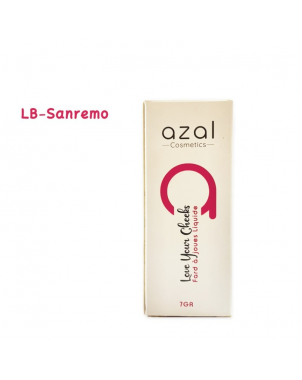 Azal Blush Liquide Love Your Cheeks Sanremo - Waterproof Longue Tenue Effet Frais et Naturel