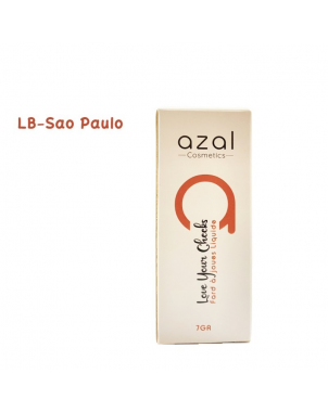 Azal Blush Liquide Love Your Cheeks Sao Paulo - Waterproof Longue Tenue Effet Frais et Naturel