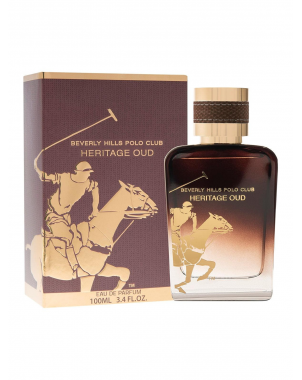 Heritage Oud Beverly Hills Polo Club - Eau de Parfum pour Homme 100ml