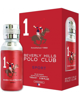 Sport 1 Beverly Hills Polo Club - Eau de Toilette pour Homme 100ml