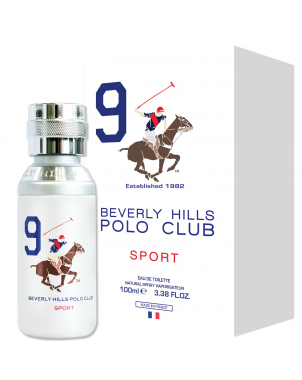 Sport 9 Beverly Hills Polo Club - Eau de Toilette pour Homme 100ml