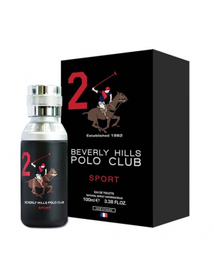 Sport 2 Beverly Hills Polo Club - Eau de Toilette pour Homme 100ml