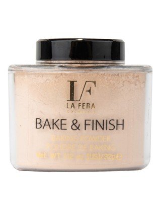 Fond de Teint Poudre LaFera Bake and Finish Maquillage Fini Naturel