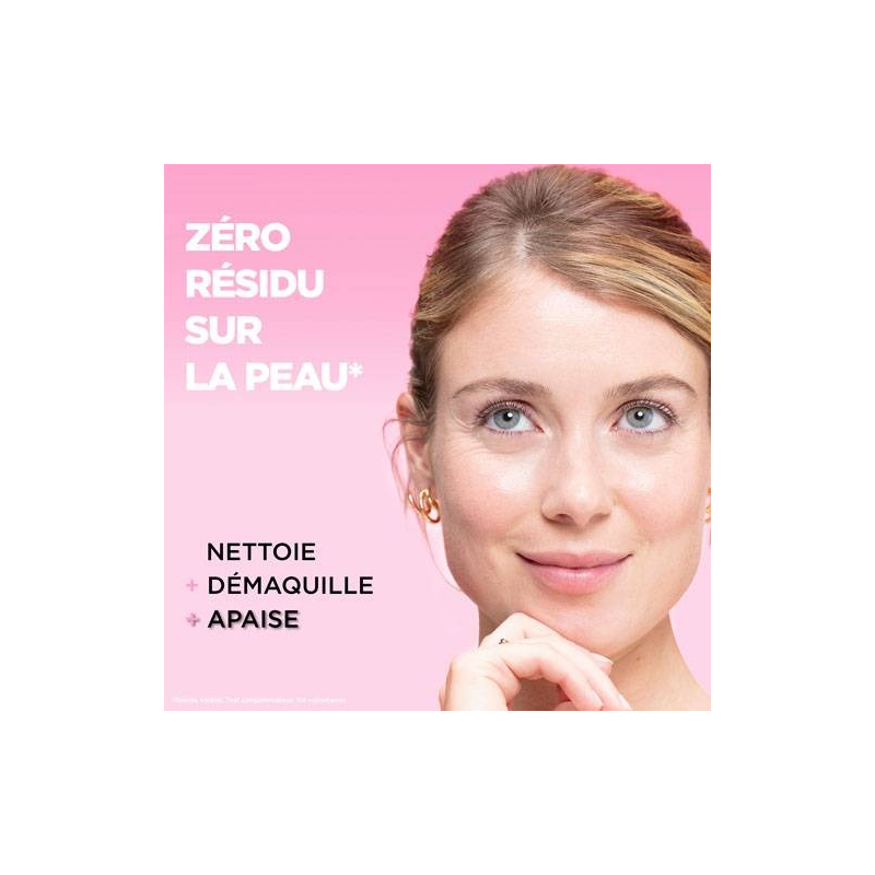 Garnier Eau Micellaire Tout en 1 Peaux Sensibles 400ml SkinActive Nettoie Démaquille Apaise