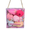Kiss Lovely Box Eponges Maquillage 10pcs Beauty Blender Box