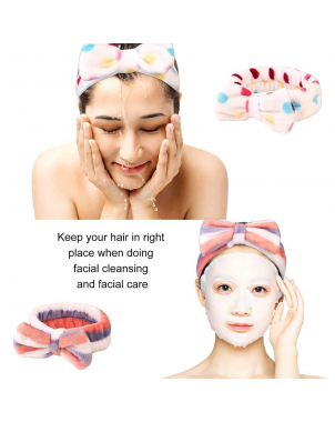 Sweet Beauty Bandes Cheveux Maquillage et Douche Hair Shower Headband