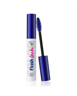 Golden Rose Mascara Flash Lash Royal Blue Mascara Bleu Waterproof Longue Tenue