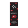 Golden Rose Matte Lip Kit Scarlet Red - Longstay Liquid Matte Lipstick 18 et Dream Lips Lipliner 527