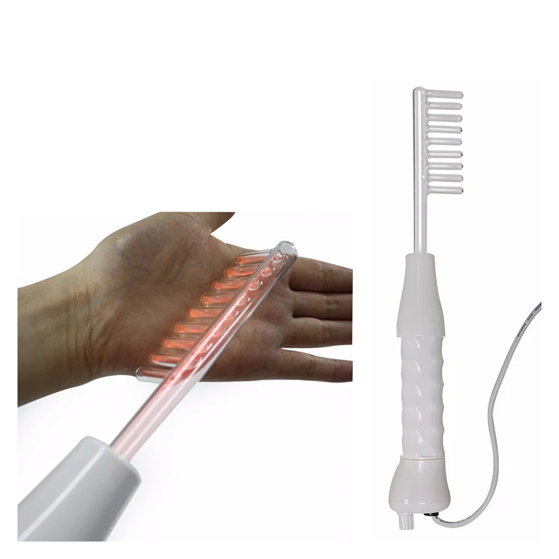 Appareil Haute Fréquence Portable JX-006A Appareil de Soins Professionnel 4 en 1 Soins Visage et Soins Capillaire