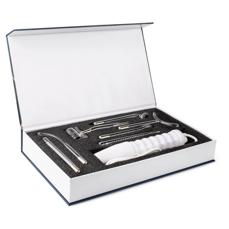 Appareil Haute Fréquence Portable MN-201 Appareil de Soins Professionnel 7 en 1 Soins Visage et Soins Capillaire