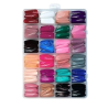 Faux Ongles Couleurs Simples 576pcs Forme Carré