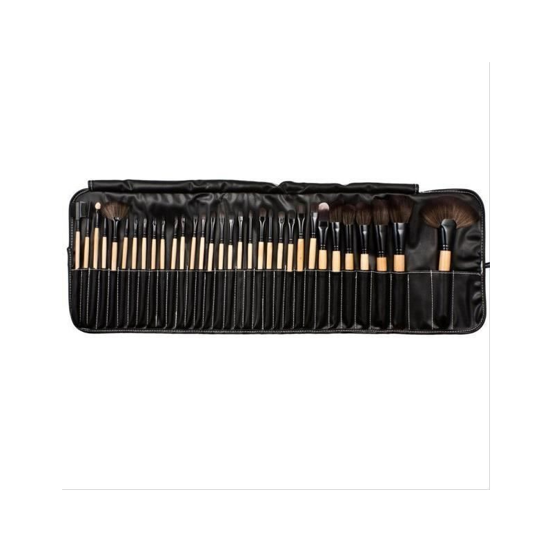 Kit Pinceaux Maquillage Professionnels 32pcs avec Sac Pochette