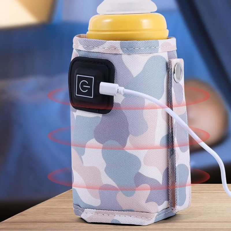 Chauffe Biberon Electrique pour Bébés Portable Câble USB