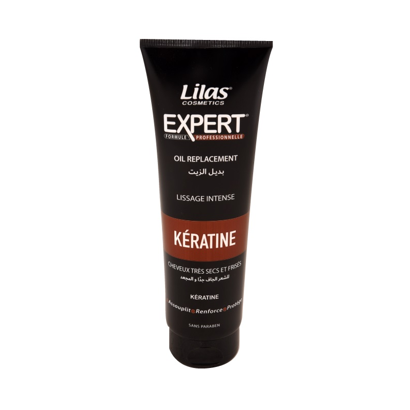 Lilas Oil Replacement Expert Kératine 300ml Cheveux Très Secs et Frisés