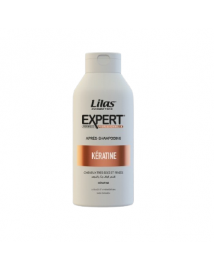 Lilas Après Shampoing Expert Kératine 500ml Cheveux Très Secs et Frisés