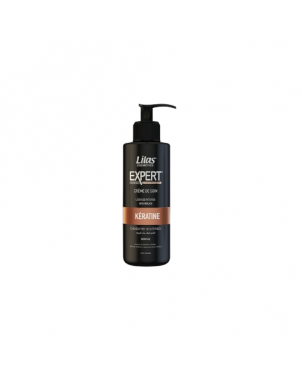 Lilas Crème de Soins Expert Kératine 200ml Cheveux Très Secs et Frisés