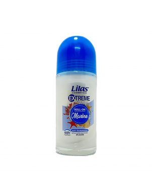 Lilas Déodorant Roll On Stick Extreme Marine 50ml Sans Alcool