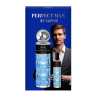 Coffret Parfums Saphir Perfect Man By Saphir : Eau de Parfum 200ml + Eau de Parfum 30ml pour Homme