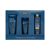 Sence Coffret Cadeau 3Pcs pour Homme Gel Douche Shampoing 2en1 Nettoyant Visage Baume Après Rasage
