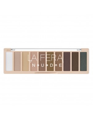 LaFera Cosmetics Palette Fard à Paupières Matte Nude Bleu Vert Makeup