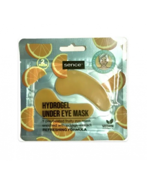 Sence Masque Yeux Hydrogel Extrait d'Orange 6ml Hydratation Anti Poches Anti Cernes Eye Mask