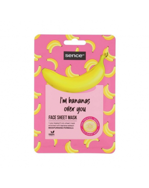 Sence Masque Visage Banane 20ml Masque Hydratant I'm Bananas Over You Face Sheet Mask