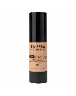 Fond de Teint Liquide LaFera Cosmetics Haute Couvrance Maquillage Prof