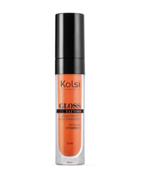 Kolsi Lip Gloss Tattoo 107 Lip Gloss Velvet Effect Non Transparent Vitamine E 5ml