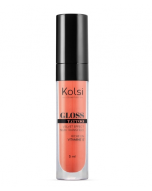 Kolsi Lip Gloss Tattoo 108 Lip Gloss Velvet Effect Non Transparent Vitamine E 5ml