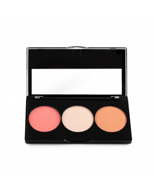 Kolsi Palette Lovely Glow 04 Palette 3en1 Highlighter Blush Bronzer