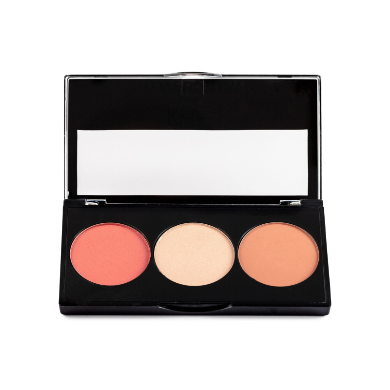 Kolsi Palette Lovely Glow 05 Palette 3en1 Highlighter Blush Bronzer